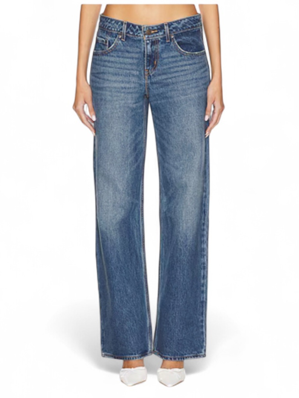 Levi's Low Loose Jeans Living The Good Life Wash Size 26